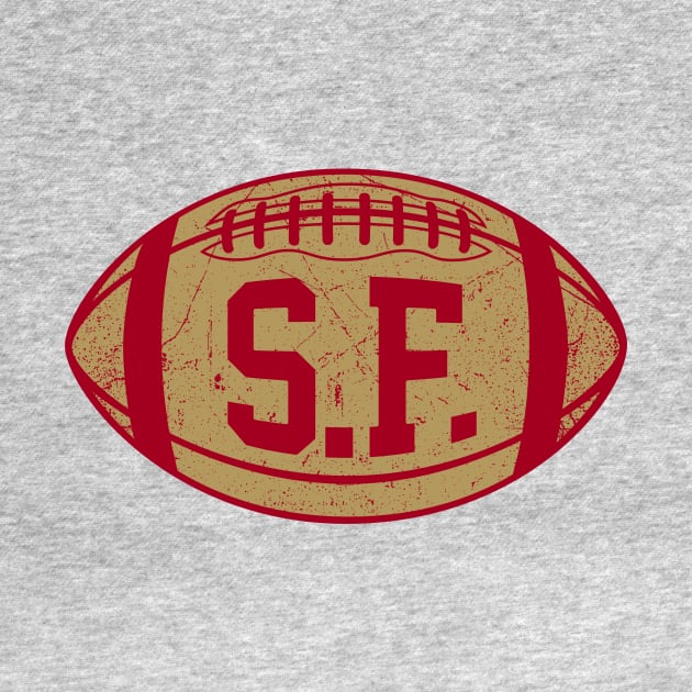 SF Retro Football - Red by KFig21